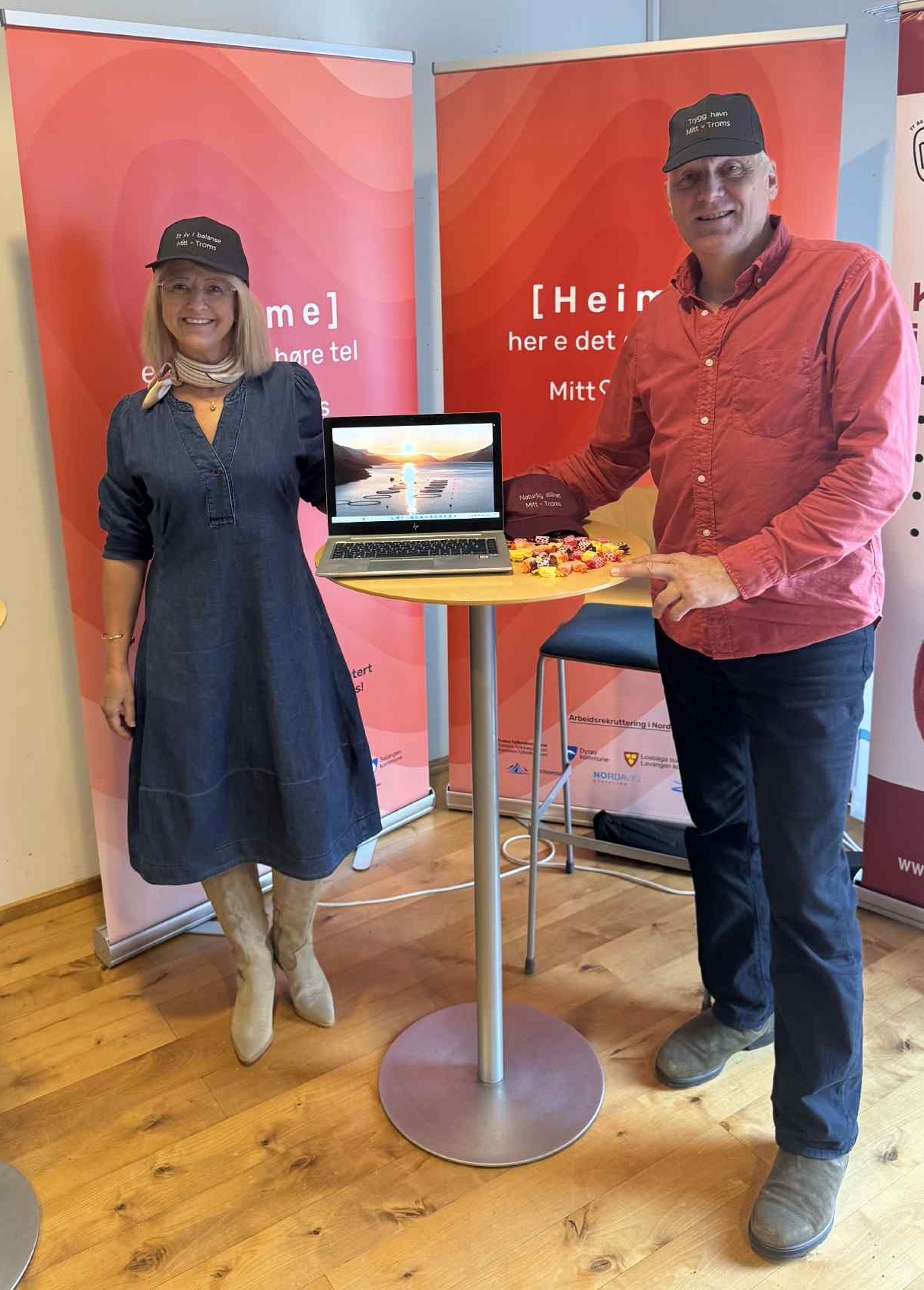 Nordavind Utvikling: Nina Jørgensen Nikolaisen prosjektleder, Daglig leder Geir Fosland