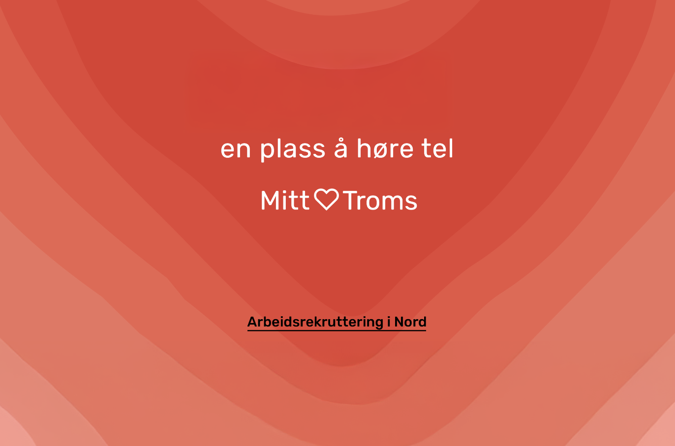 Profilbanner - En plass å høre til